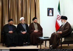 دیدار با رهبر ایران