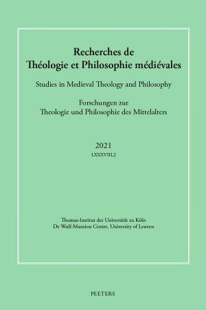 The Recherches de Théologie et Philosophie Médiévales.jpg